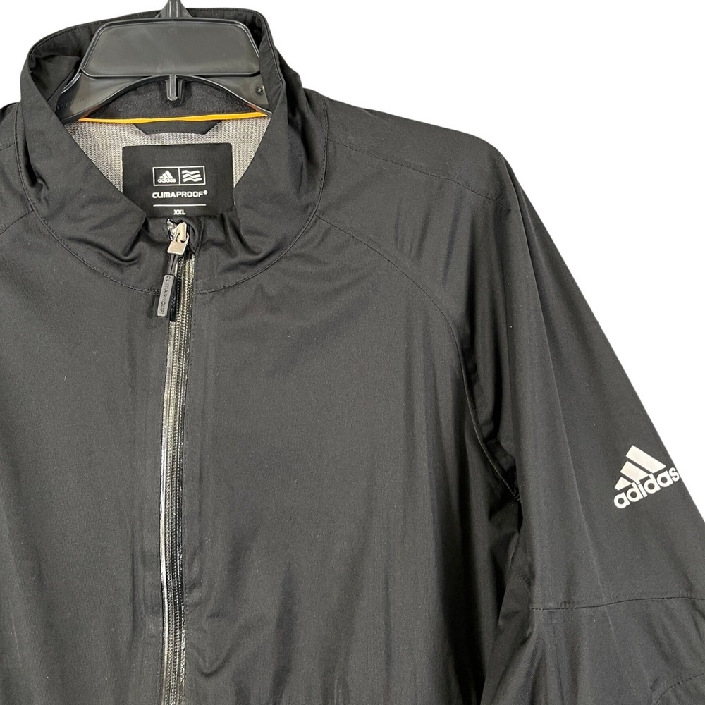 Adidas Golf Jacket Men XXL ClimaProof Storm Waterproof Formotion Rain Shell